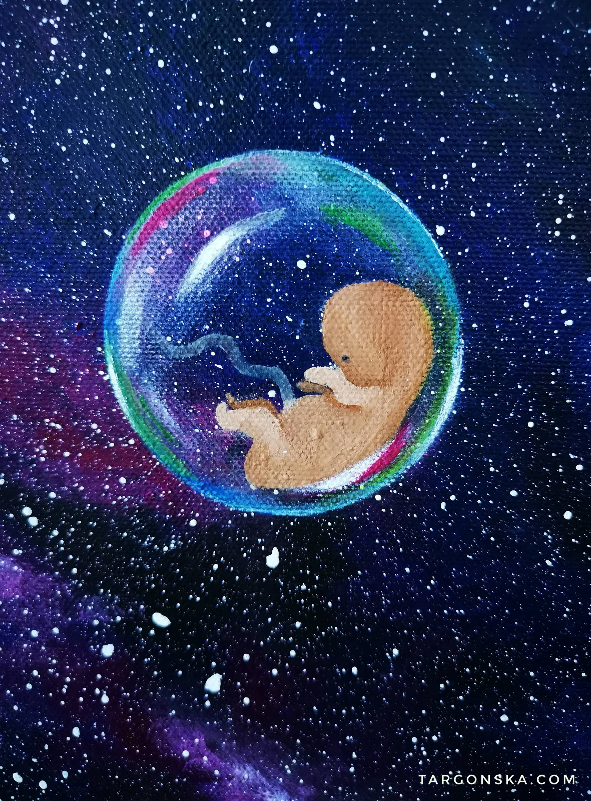 Carer of the unborn – Mother Mary - Targonska little boy_