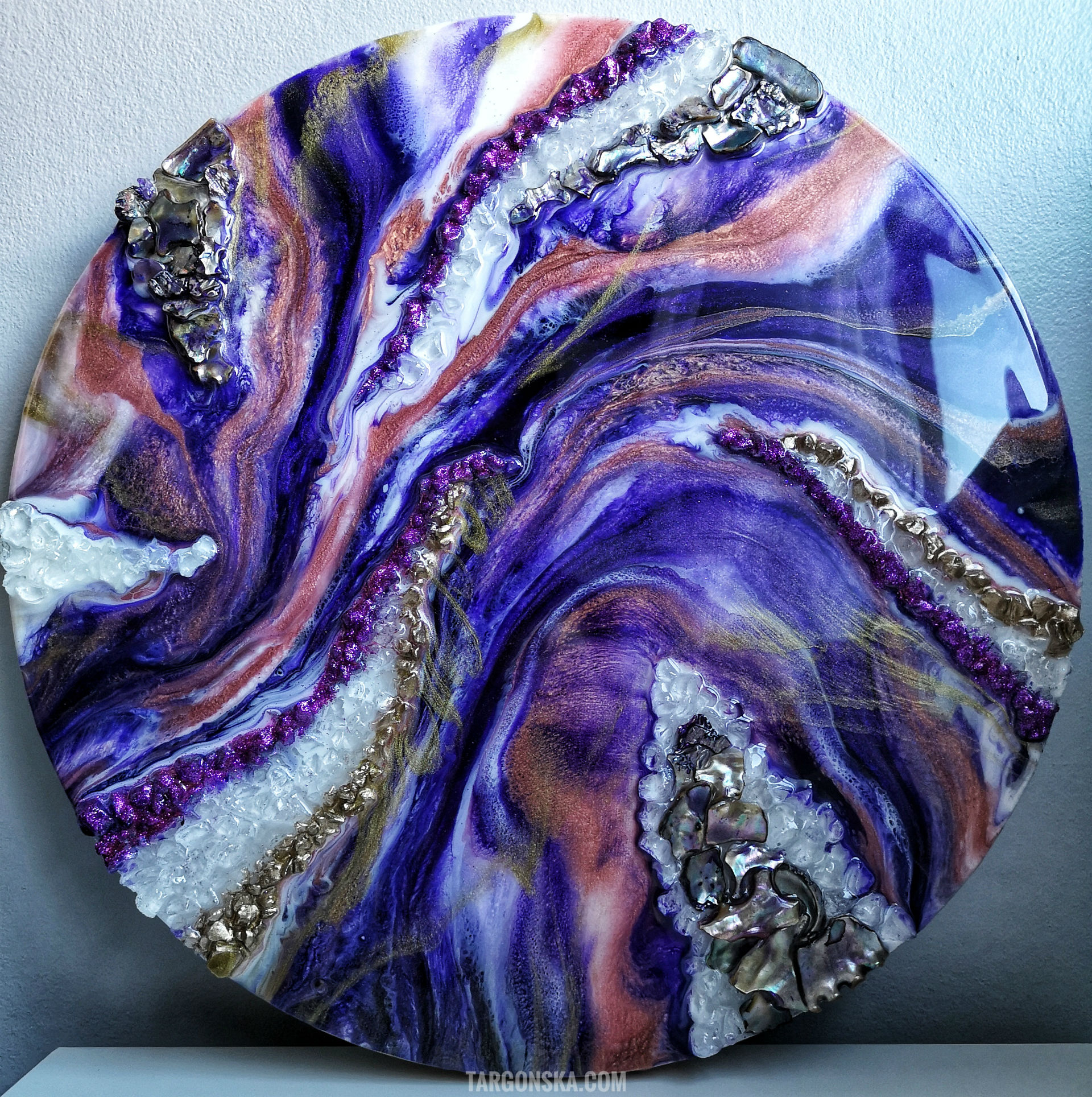 Resin Geode Art 3