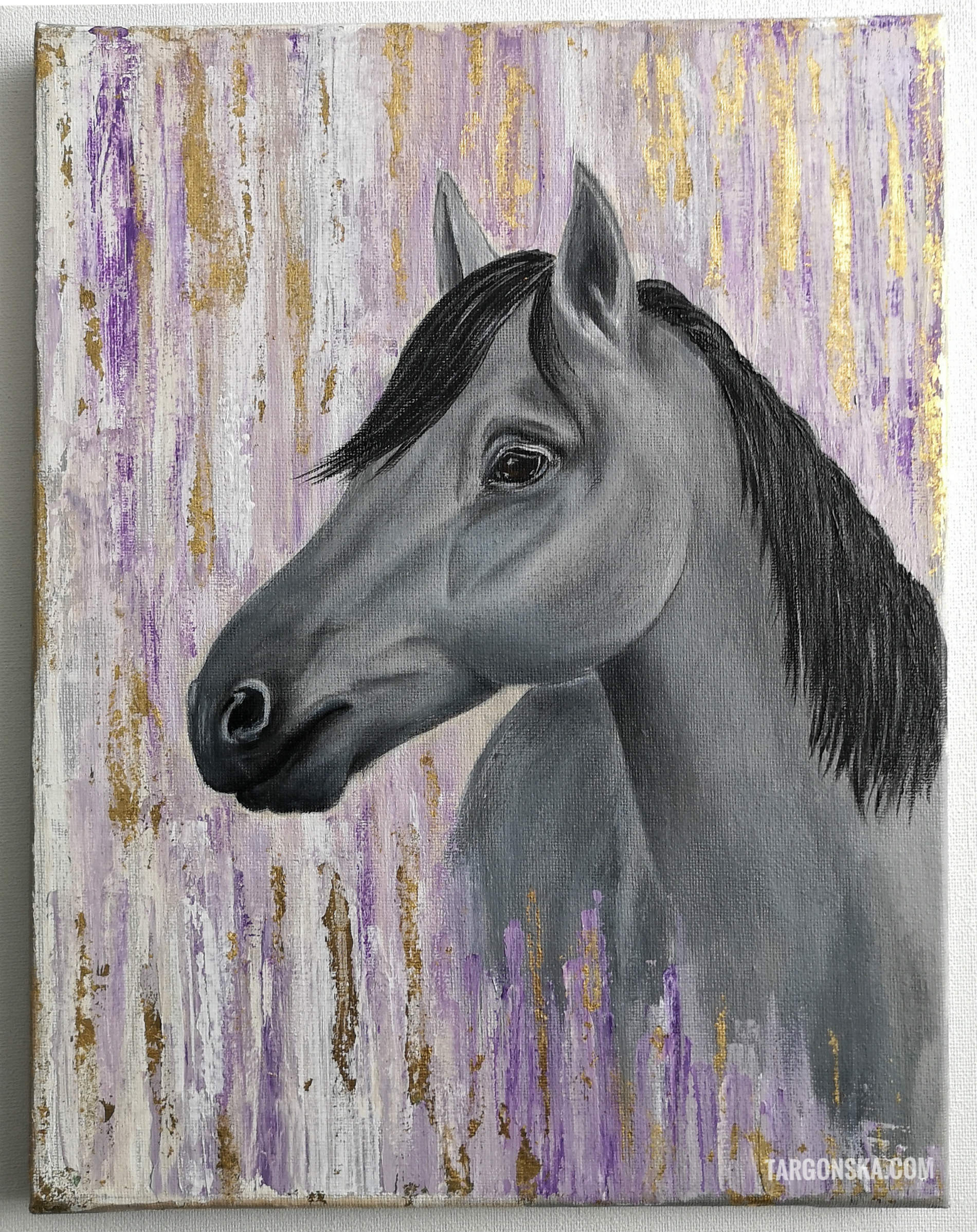 Thoughtful Foal malgorzata targonska paintings